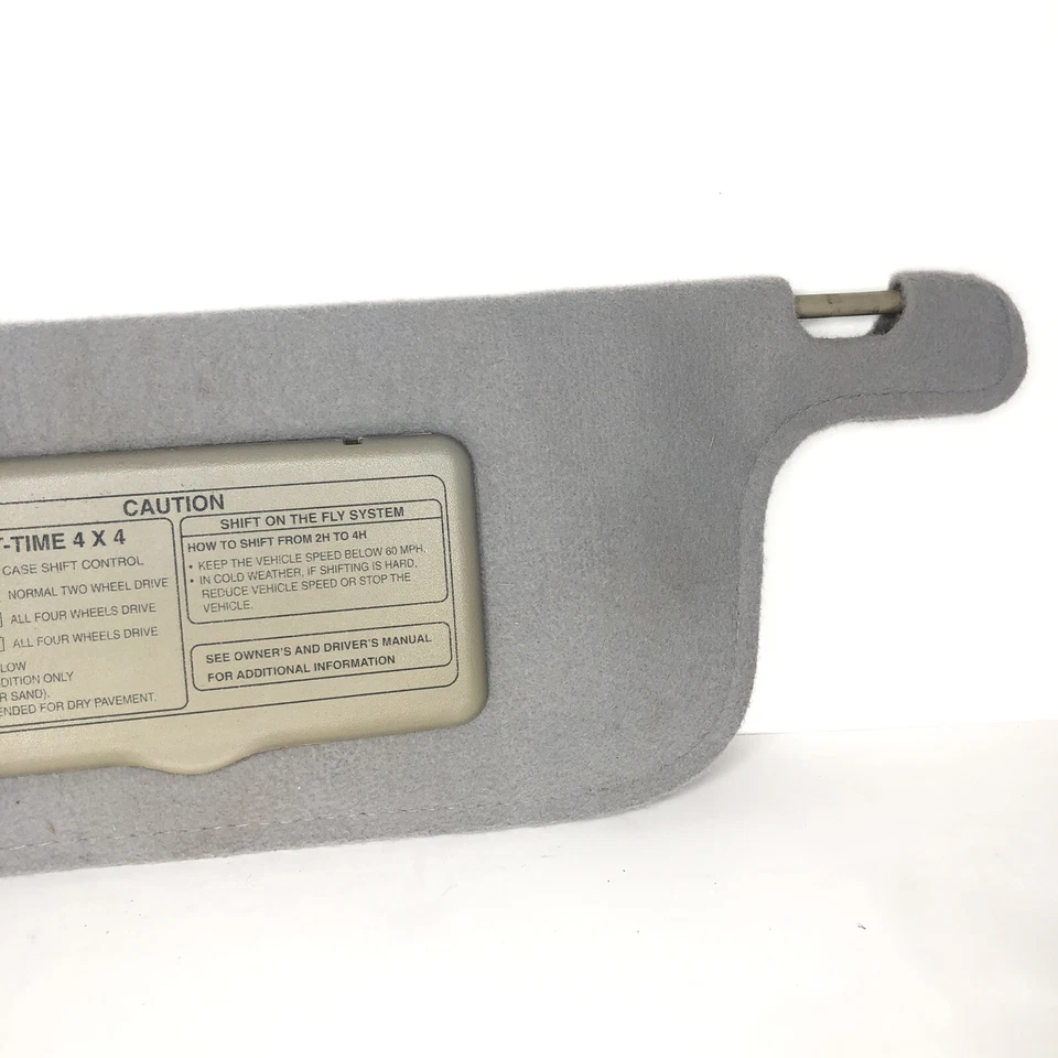 Parasol Honda Passport Rodeo 1995-1997 lado izquierdo del conductor tela gris OEM Foto 3 de 4