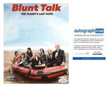 Jonathan Ames "Blunt Talk" AUTOGRAPH Signed 8x10 Photo ACOA