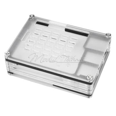 Transparent 9-Layer Acrylic Shell Protective Shell Kit Case For Raspberry Pi 5