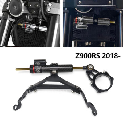 Kit De Montage Stabilisateur (Steering Damper) Pour Kawasaki Z900RS Et Z900RS Cafe (2018-2024) - Neuf
