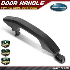 Front / Rear Textured Black Exterior Door Handle for Chevy Silverado GMC Sierra