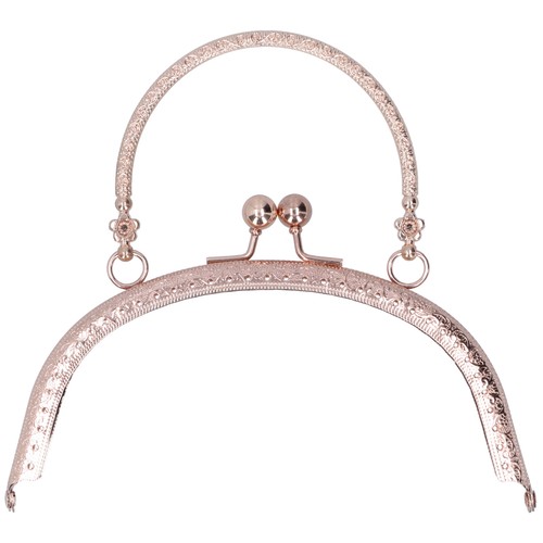 Semicircle Frame Metal Handbags Clasp Lock 16.5cm Bag Making Supplies Tool Gold - Picture 9 of 17
