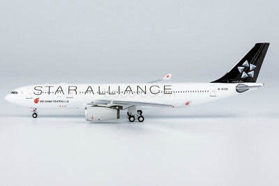 For 1:400 NG NG61078 Air China A330-200 B-6091''STAR ALLIANCE''+Free Tractor