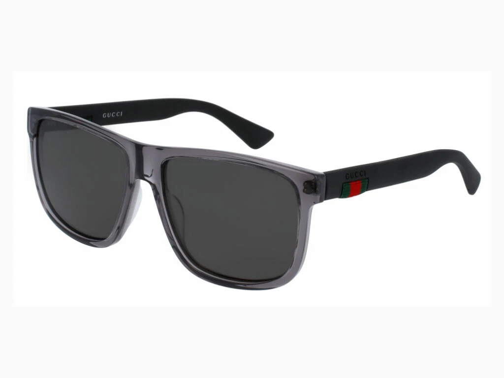 Sunglasses Gucci GG0010S gray polarized 004 Authentic