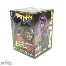 Heroclix Batman set Nightwing and Batgirl #100 Limited Edition figure w/card!