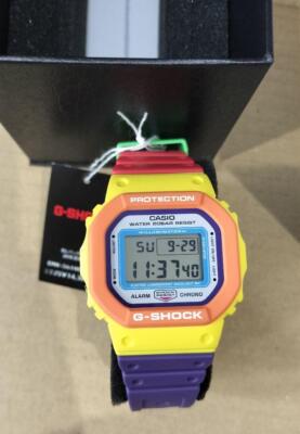 Casio G-Shock DW-5610DN-9JF Psychedelic Multicolor Good Casio G-Shock DW-5610DN-9JF Psychedelic Multicolor Good