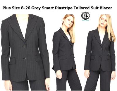 grey smart jacket womens