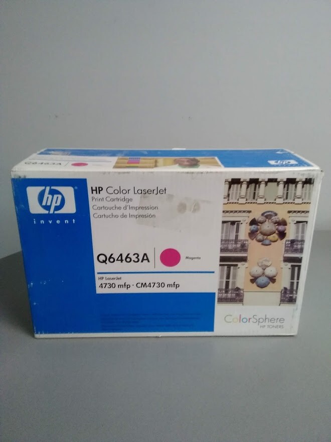 HP Q6463A 644 Magenta Toner Cartridge for LaserJet 4730mfp cm473 -  mpengenharialtda.com.br