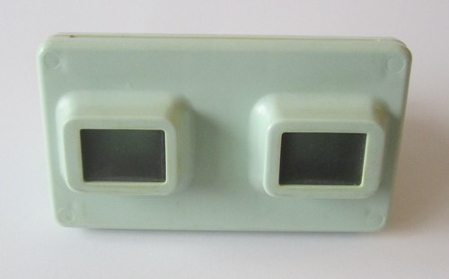 Estereoscopio Lestrade Simplex verde menta visor 3D hecho en Francia excelente Estado. - Imagen 2 de 2