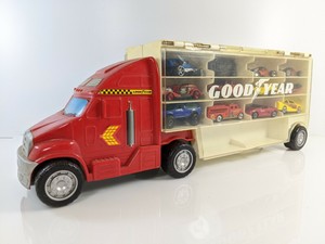 matchbox semi truck car carrier