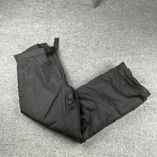 SLALOM Snow Ski Pants Women's Sz 14 Black With Side Release Buckle Winter Wear