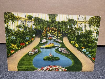 Jewel Box Forest Park St. Louis Missouri Postcard￼