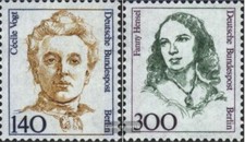 Berlin (West) 848-849 (kompl.Ausg.) Ersttagsblatt 1989 Frauen