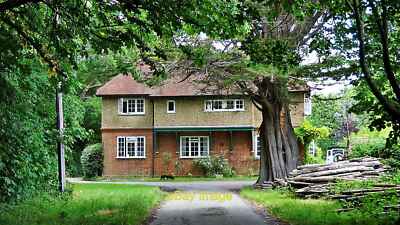 Photo 6x4 House near Novington Manor Plumpton The large scale map suggest c2020