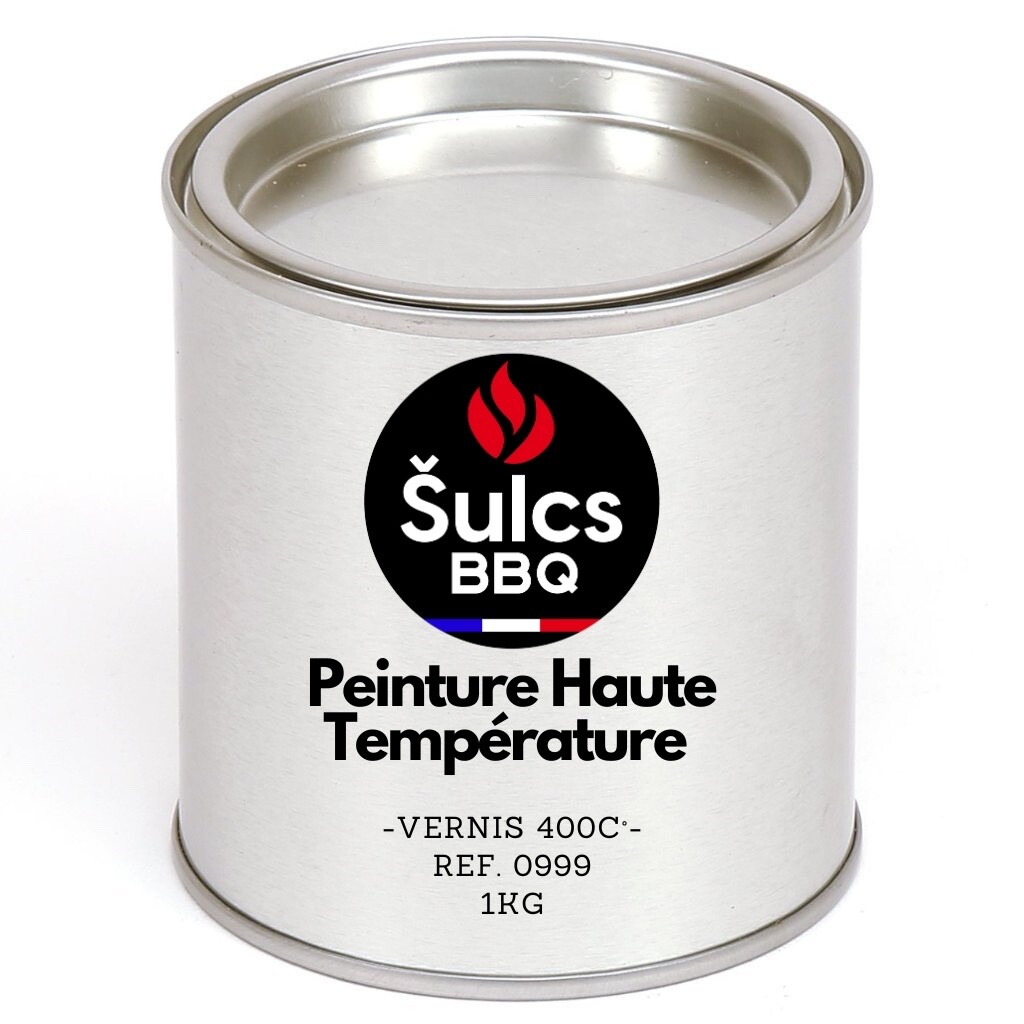 Vernis Haute Température radiateur chaleur auto pot 1KG fonte