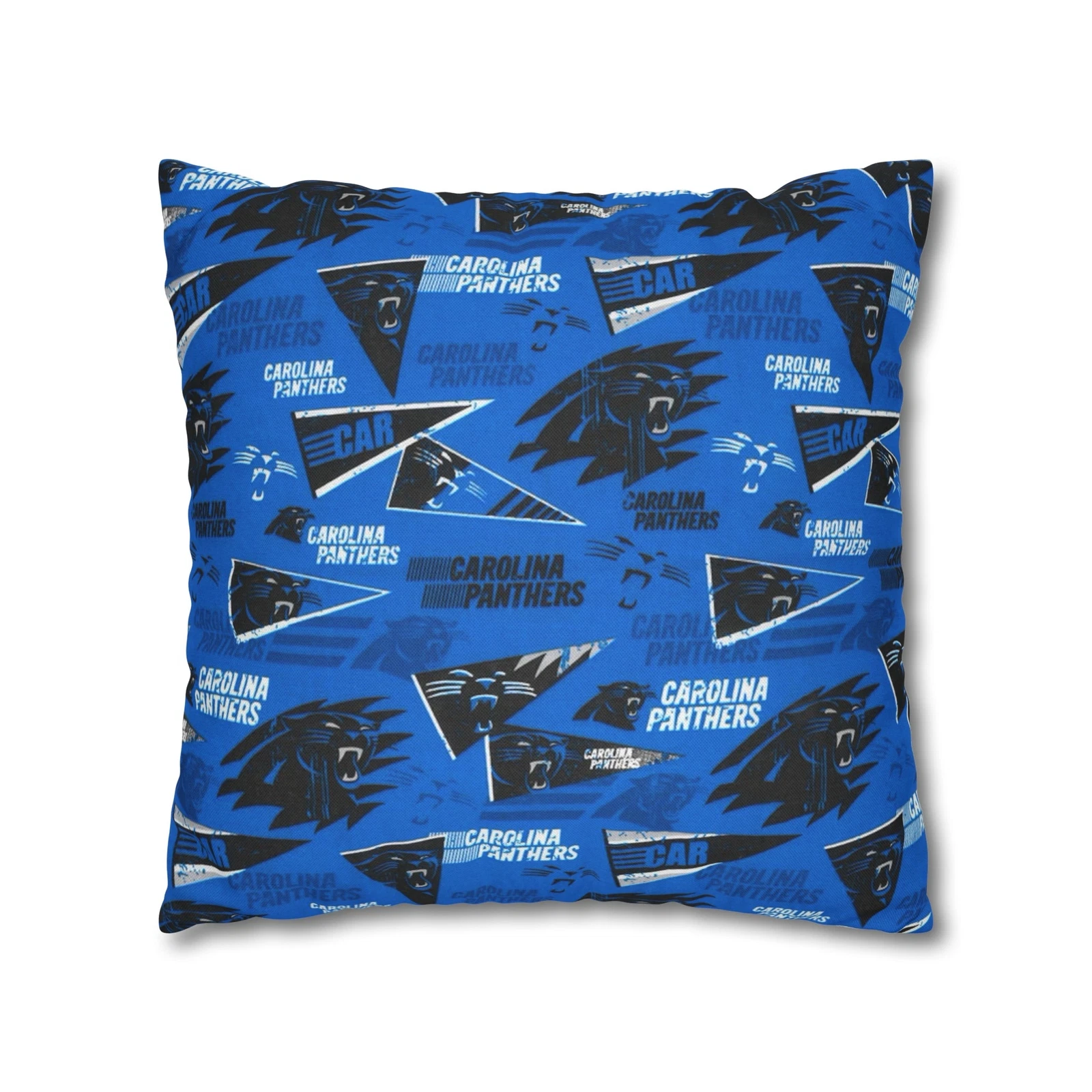 Carolina Panthers Square Throw Pillow Cover