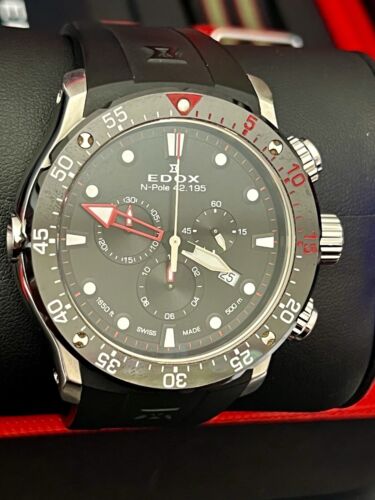 Edox Chrono Offshore Sharkman ll N-Pole Limited Edition Men’s Watch (4219510221) - Picture 2 of 6