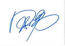 Yu Nan Autogramm signed 10x15 cm Karteikarte