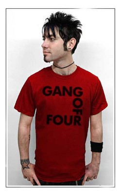 Gang of Four British Punk Rock Band Tour T-Shirt