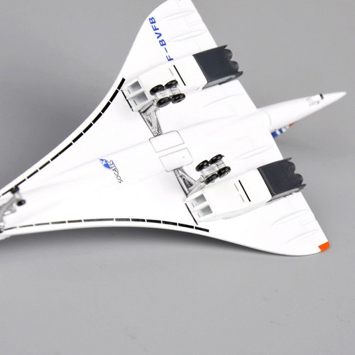 1/400 Concorde Diecast Air France 1976-2003 Aircraft Plane Model Toy Gift - Picture 9 of 12