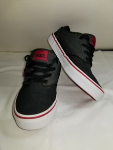 red bottom vans