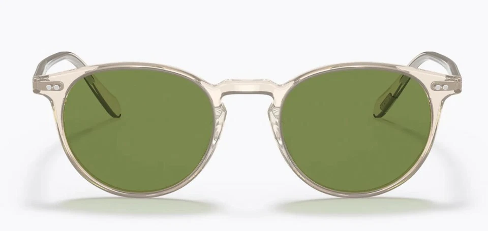 Gafas de sol unisex Oliver Peoples 0OV5004SU RILEY SUN 109452 Buff polarizadas redondas Foto 2 de 4