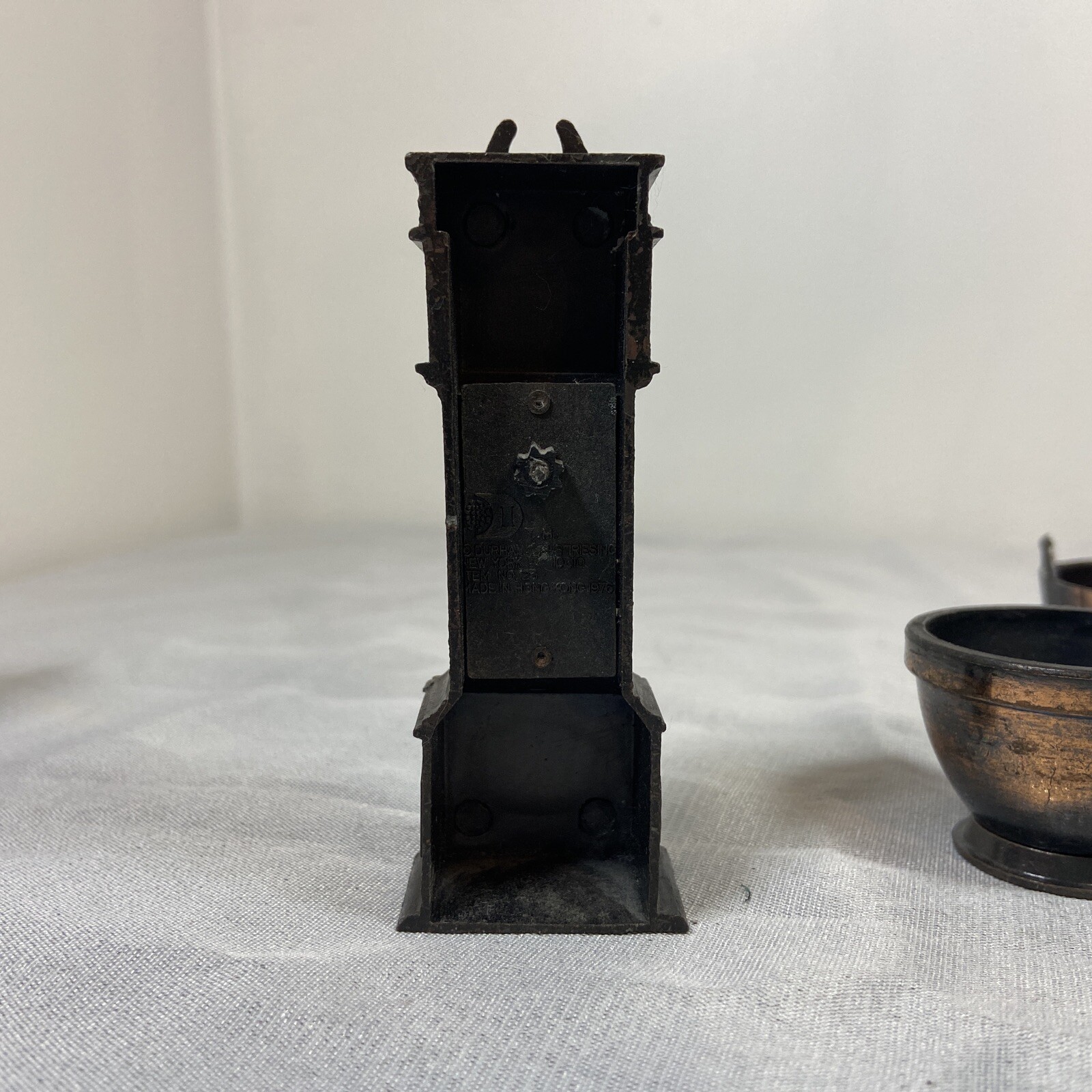 Vintage Durham Industries Metal Miniatures & Doll House Furniture