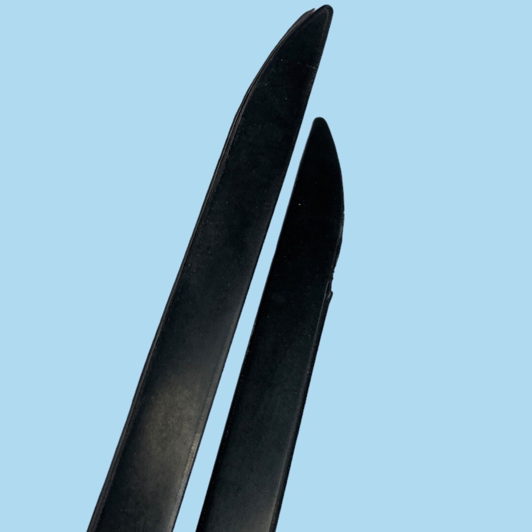Exterior A-Pillar Trim Piece Set Black OEM 06-12 Bentley Continental Flying Spur