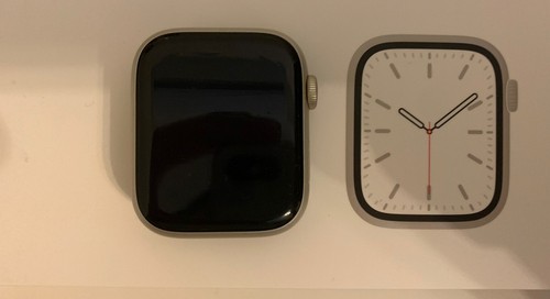 Apple Watch Series 7 GPS 45mm MKN63TY/A Alluminio Galassia - Afbeelding 2 van 7