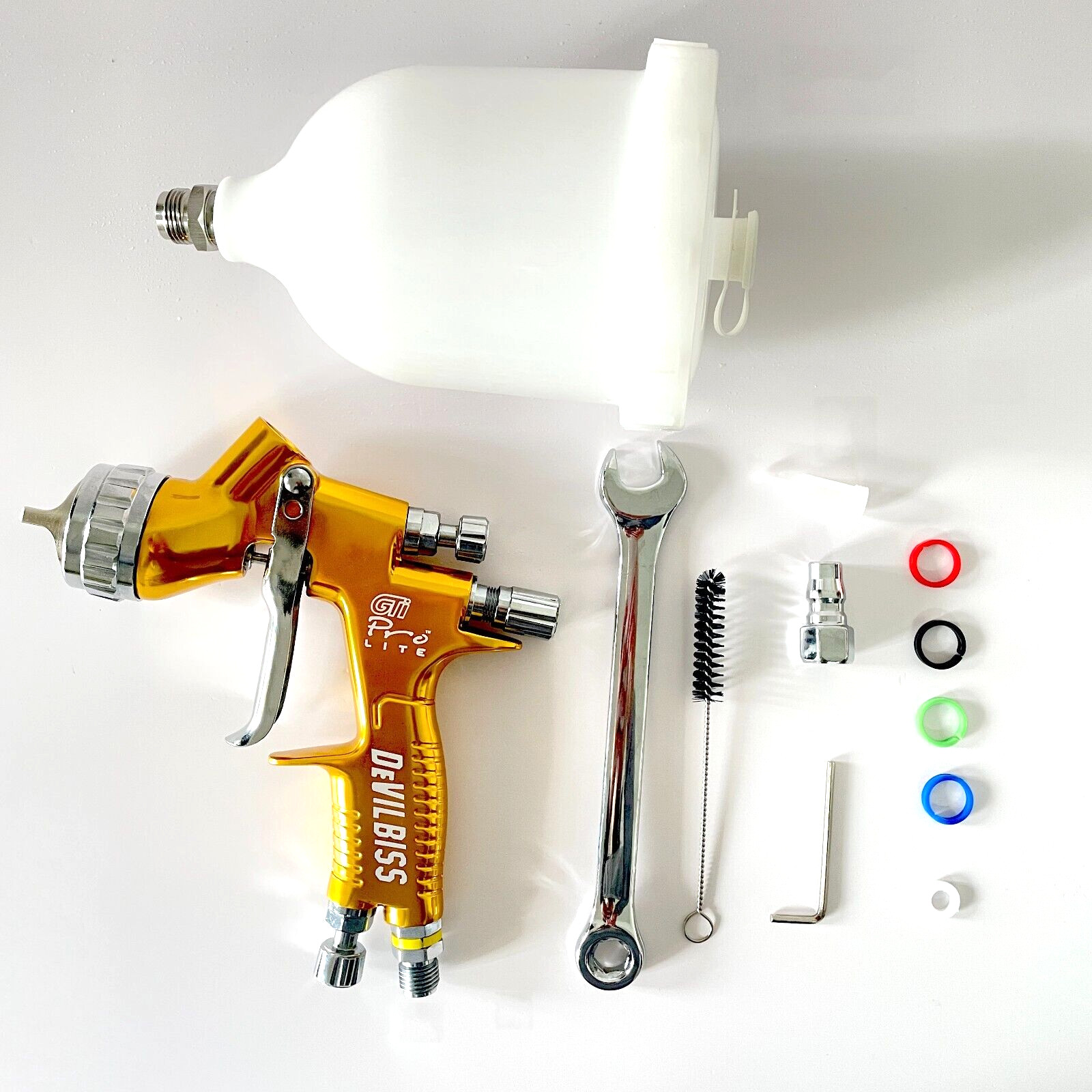 DeVILBISS GTI Pro TE20 Car Paint Spray guns Gravity Air spray gun 1.8
