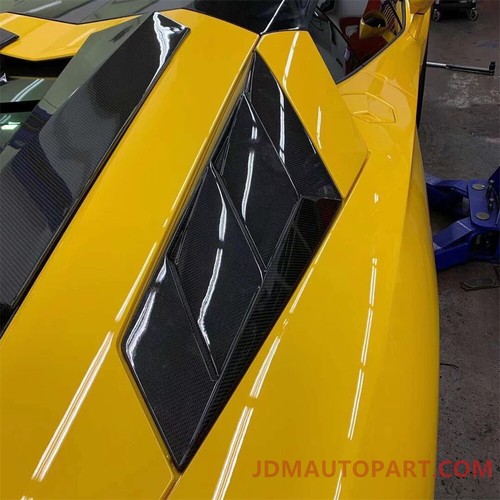 Black Air Vent Body Kit fit Lamborghini LP700 LP720 Carbon Fibre NV Style - Picture 3 of 6
