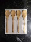 4x Bamboo spoons