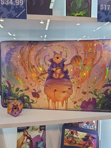 D23 Winnie The Pooh LORCANA Play MAT Halo Foil Exclusive Disney