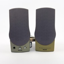 Philips Multimedia Computer Speaker System Model MMS101 - No Adapter