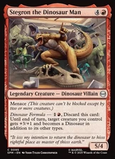Stegron the Dinosaur Man SPM NM MTG