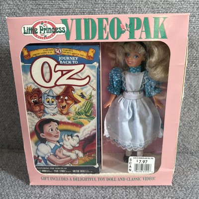 Journey Back to Oz Little Princess Video Pak Promo Toy Doll Sealed VHS 1989 Tape