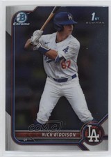 2022 Bowman Draft Chrome Nick Biddison #BDC-165 0s9t
