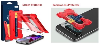 Caseology/Spigen Set of Screen & Camera Lens Protectors for Pixel 9 Pro XL Phone