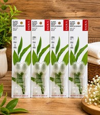 4 Pack Radius Source Toothbrush Replacement Heads Super Soft Flossing Bristles