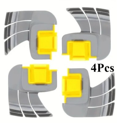 4 Pcs Cyclonic Scrubbing Brush R0714400 For Zodiac MX8 MX6 Elite Pool Cleaner