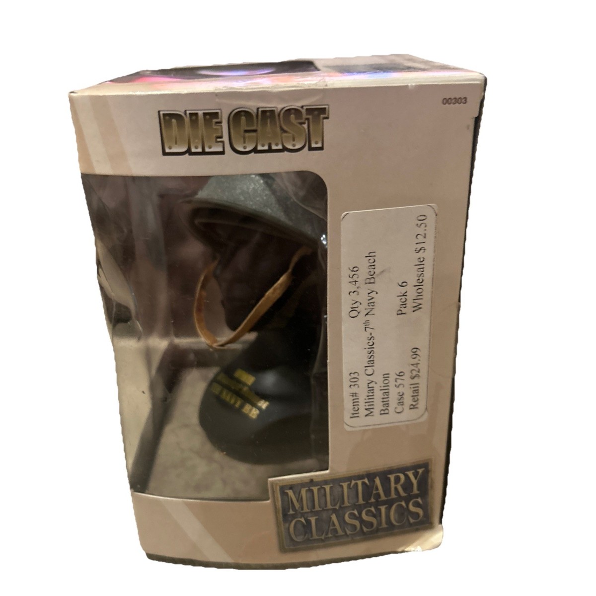Gearbox Diecast Helmet 303 7th Navy Beach Battalion Military