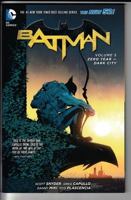 BATMAN VOLUME 5: ZERO YEAR-DARK CITY, TRADE PAPERBACK, NEW 52, DC Comics (2014)