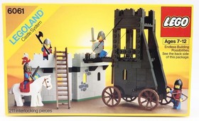 Vintage LEGO 6061 Legoland Castle System SIEGE TOWER (6061) SEALED NEW