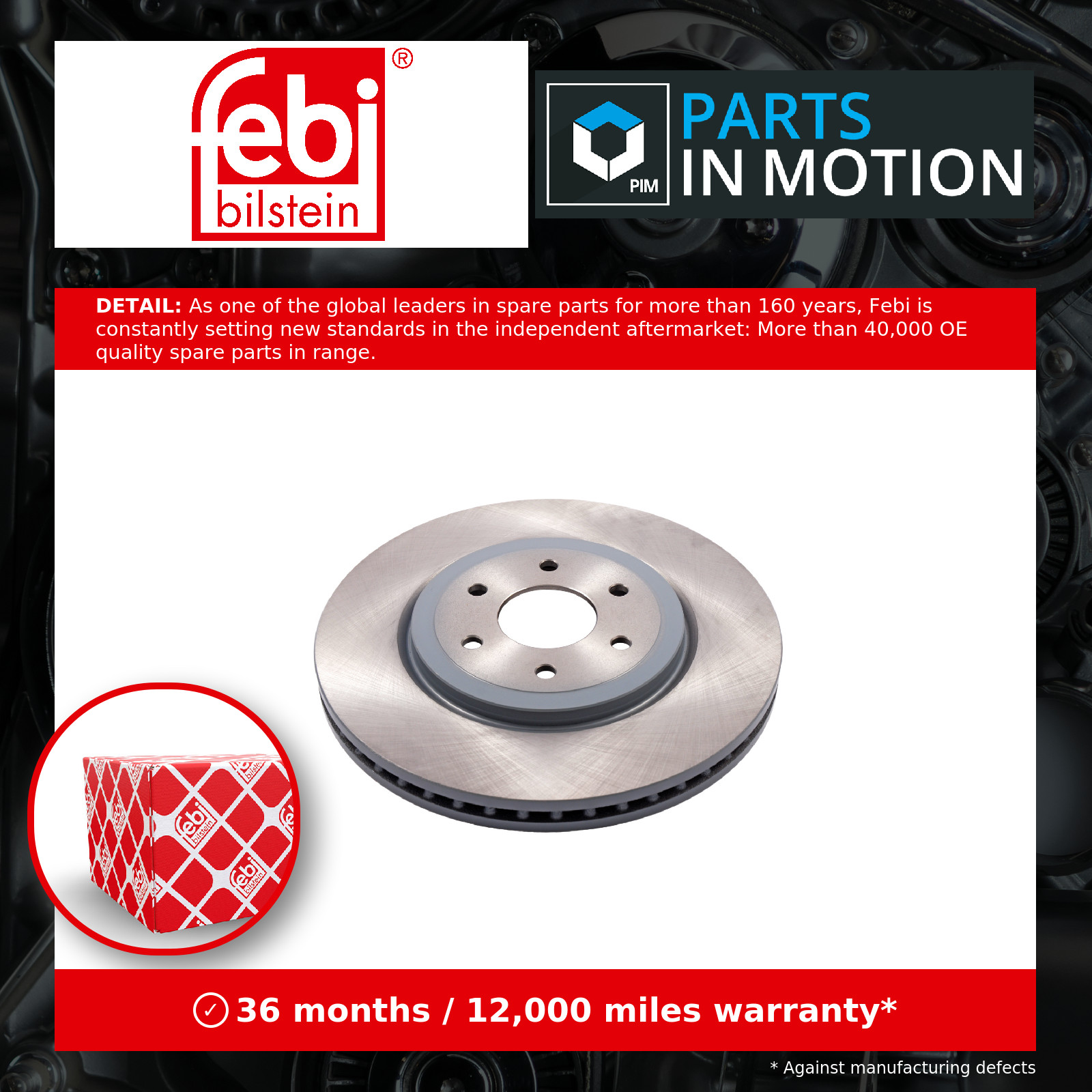 2x Brake Discs Pair Vented fits NISSAN NAVARA D40 3.0D Front 2010 on V9X 320mm