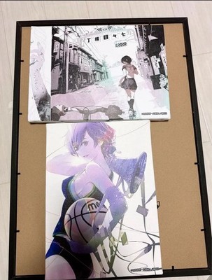 Bakemonogatari Suruga Kanbara Canvas Board F4 Monogatari Series Ito Ogure Isin N