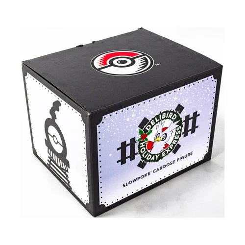 Pokemon Center Décor Delibird Holiday Express - Slowpoke Caboose NM