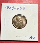 1909VDB US LINCOLN Cent! Choice AU! Old US Coin! Beauty!