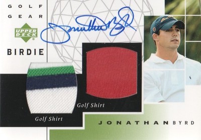 2003 Upper Deck Golf Gear Birdie Autograph Pick From List