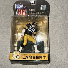 McFarlane NFL Legends Jack Lambert Pittsburgh Steelers Collectible Figure