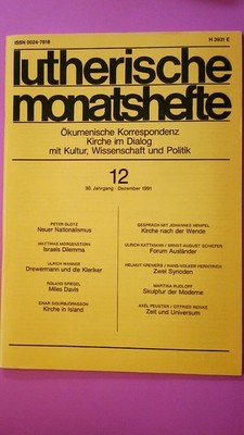 153978 LUTHERISCHE MONATSHEFTE